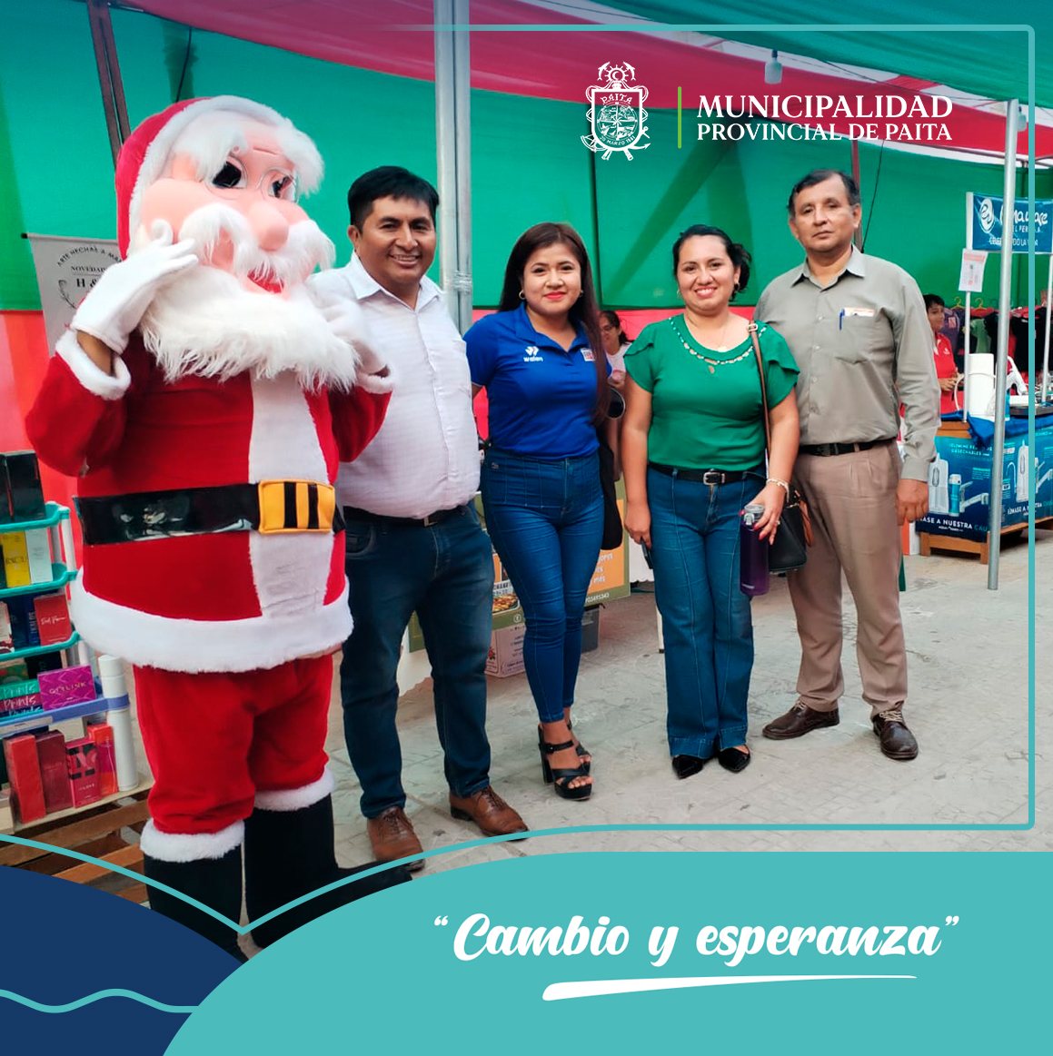 ¡Éxito total en la inauguración de la feria navideña 2023!