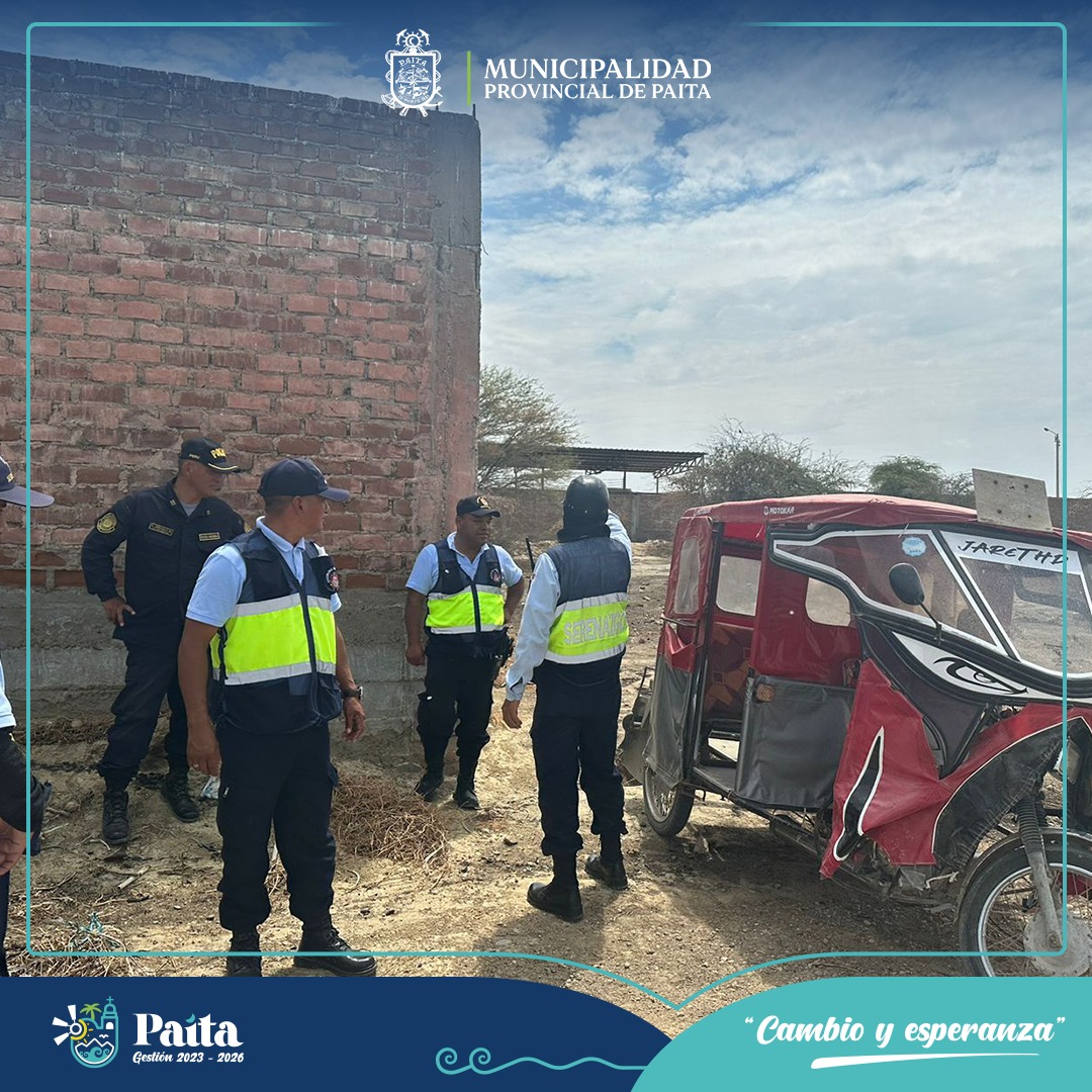 ¡Rápido operativo en conjunto permitió la recuperación de una mototaxi robada!