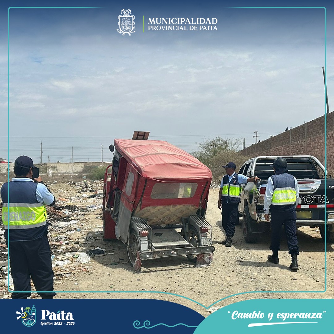 ¡Rápido operativo en conjunto permitió la recuperación de una mototaxi robada!