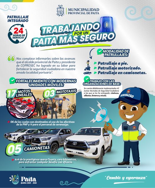 ¡Por un Paita más seguro!