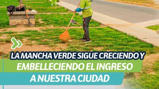 La mancha verde sigue creciendo y embelleciendo el ingreso a nuestra ciudad