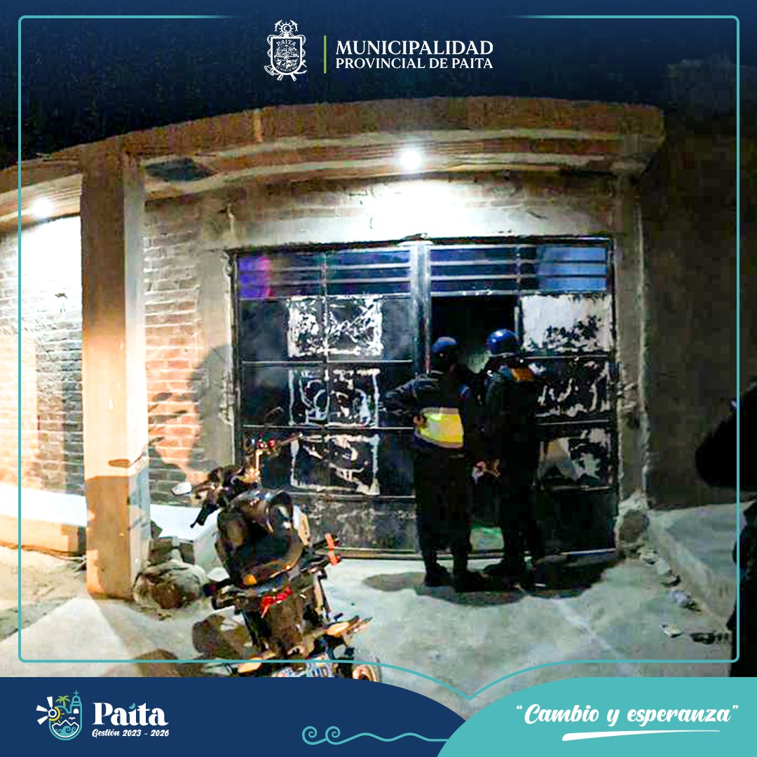 Operativo inopinado de fiscalización municipal según ordenanza municipal n° 006-2014-cpp, logró decomiso de enseres en bares clandestinos