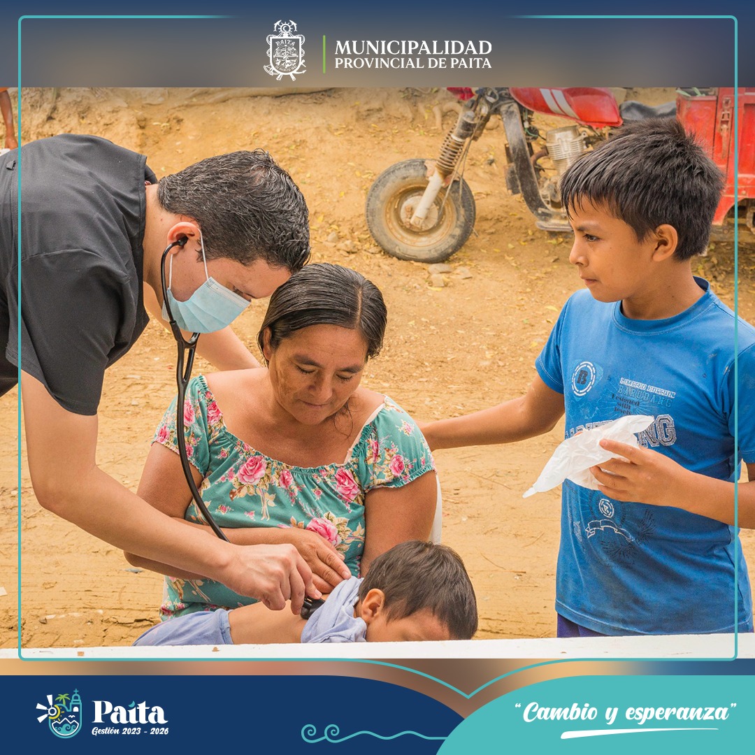 Acción cívica por el 10° aniversario de A.H. Colonia los Huancabambinos en Yacila