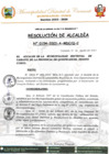 Vista preliminar de documento RESOLUCION DE ALCALDIA N 0154-2023-A-MDC-Q-C