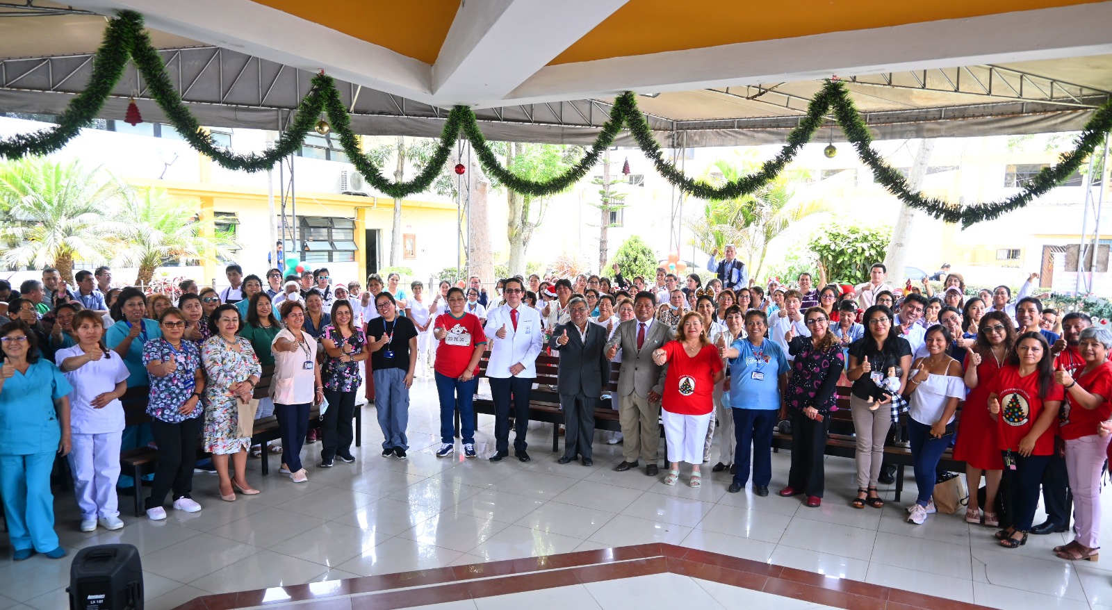 Actividades de navidad para trabajdores HNCH
