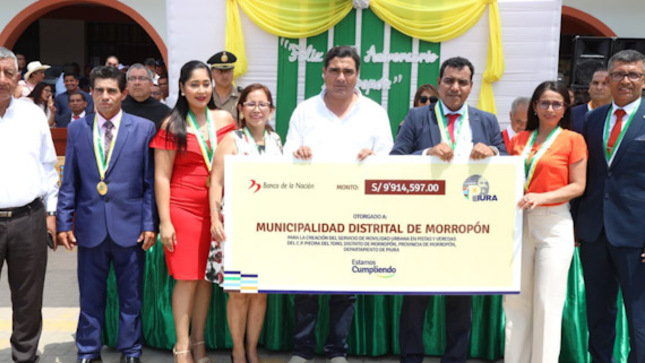 Gobernador anuncia proyectos para la provincia de Morropón - Chulucanas por más de S/ 2.5 millones