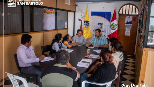 Mesa de trabajo con la Red Integrada de Salud de Lurín y Balnearios