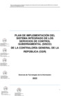 Vista preliminar de documento Resolución de Contraloría N°434-2023-CG-Anexo 1 - Plan de implementación SISCO
