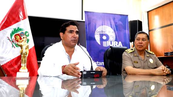 Jefe policial reconoce invalorable apoyo de gobernador Luis Neyra en lucha contra la inseguridad