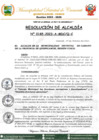 Vista preliminar de documento RESOLUCION DE ALCALDIA N 0185-2023-A-MDC-Q-C