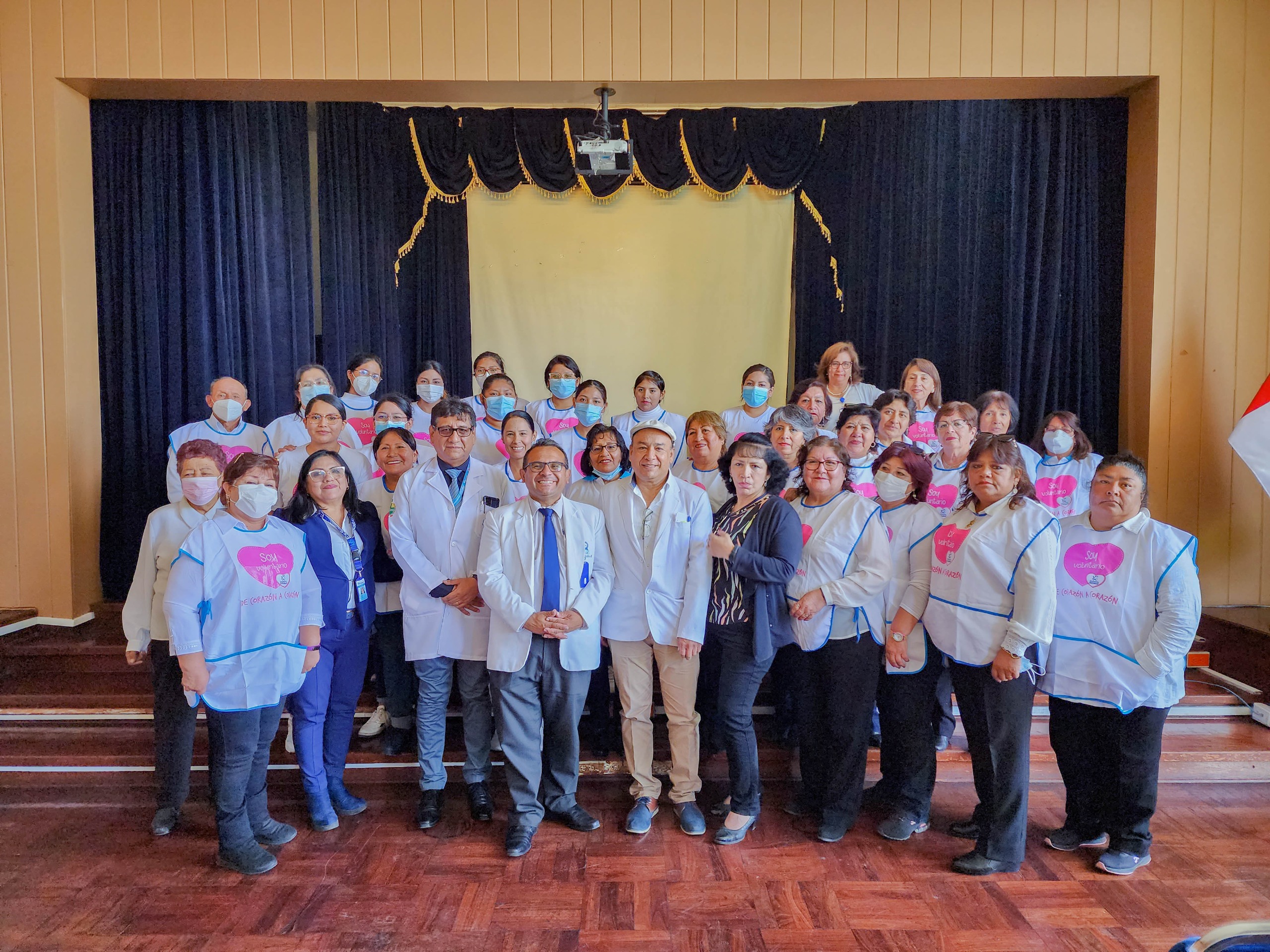 Reinician programa del voluntariado en los establecimientos de EsSalud Arequipa