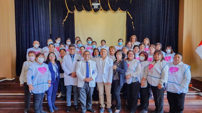 Reinician programa del voluntariado en los establecimientos de EsSalud Arequipa