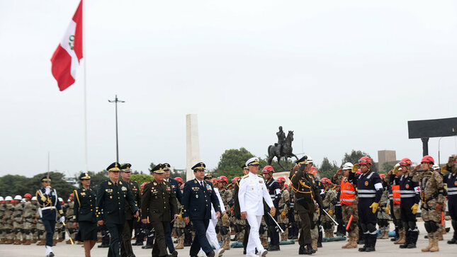 General de Ejército David Ojeda Parra es reconocido como nuevo Jefe del CCFFAA