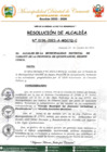 Vista preliminar de documento RESOLUCION DE ALCALDIA N 0196-2023-A-MDC-Q-C