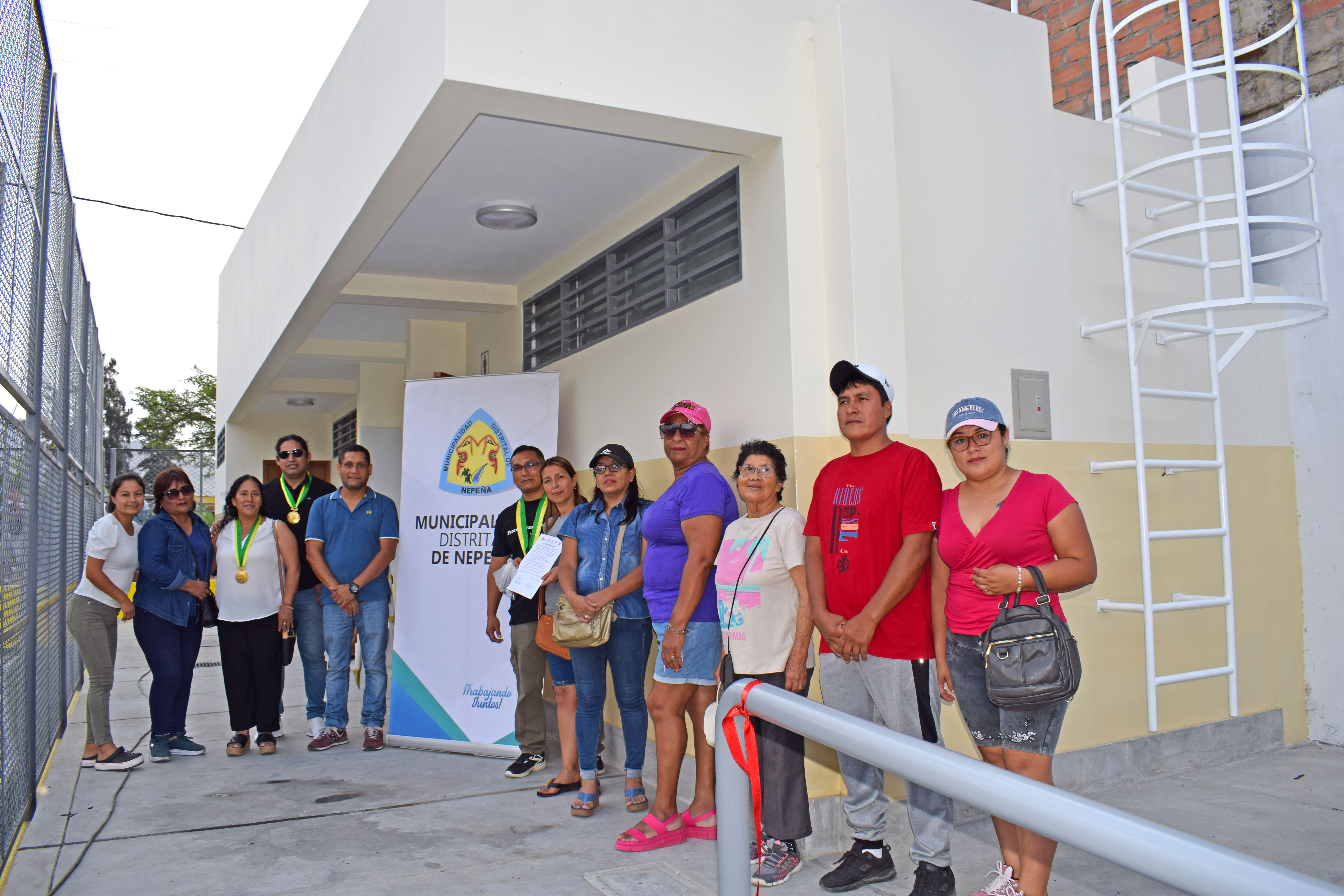 Inauguración del complejo deportivo