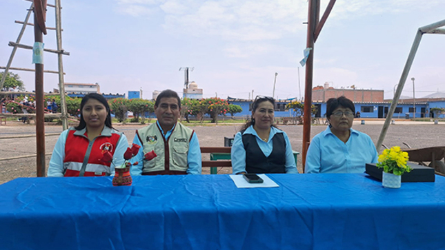clausura en IE de Chacra y Mar.