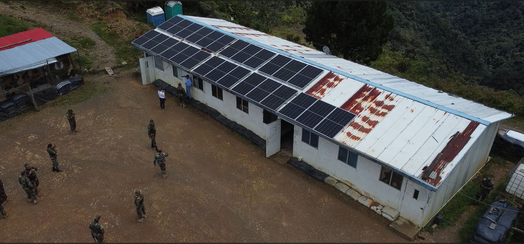 ELECTROPERU Inaugura Sistema de Energía Renovable en la Base Contraterrorista de Cielo Punco, Cusco