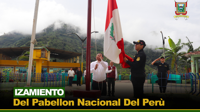 Izamiento Dominical del Pabellón Nacional 