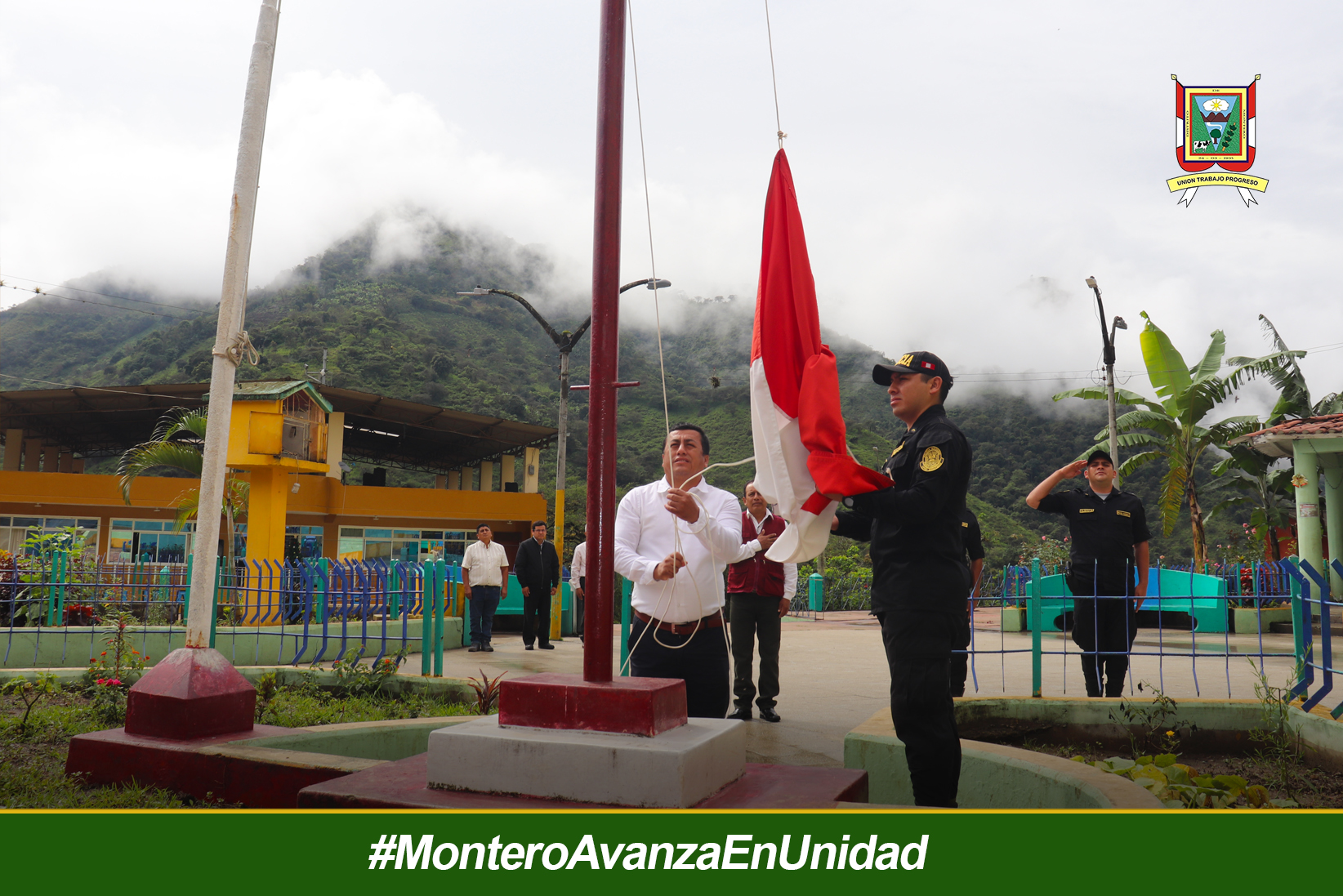 Izamiento Dominical del Pabellón Nacional