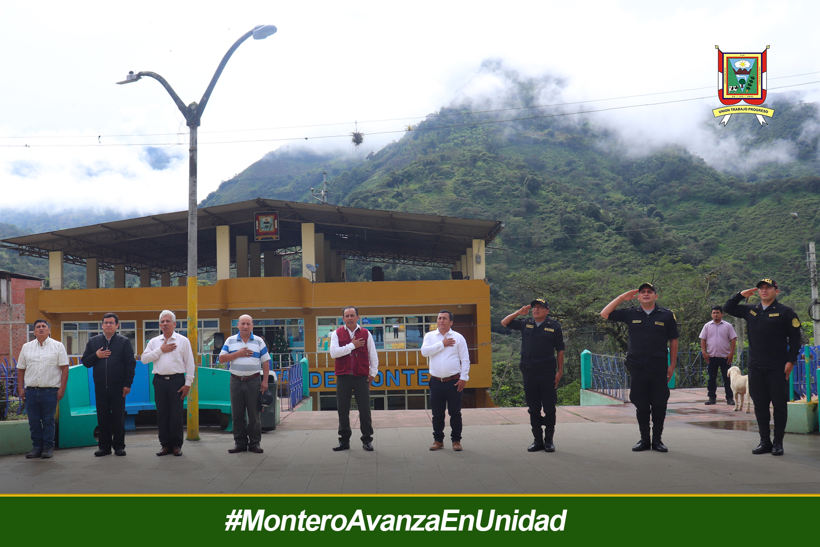 Izamiento Dominical del Pabellón Nacional