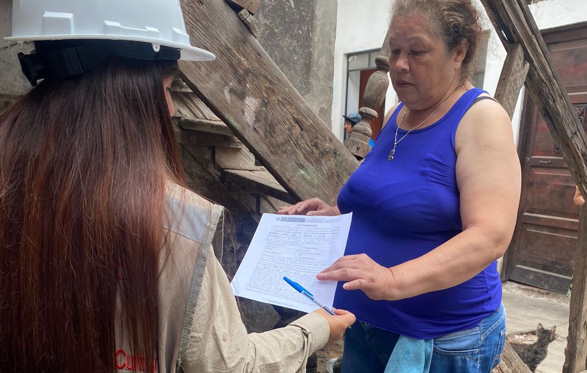 Ministerio de Cultura verifica afectaciones y brinda medidas de emergencia ante derrumbe en la Quinta Pinasco en el Cercado de Lima