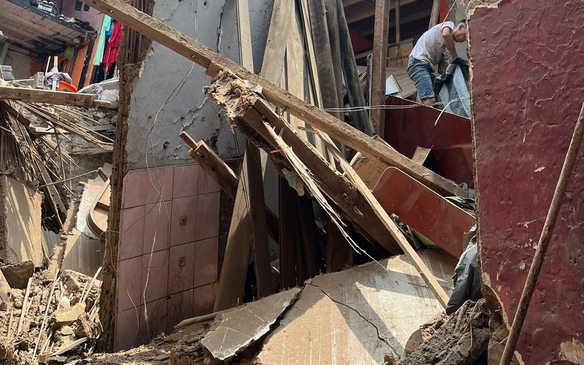 Ministerio de Cultura verifica afectaciones y brinda medidas de emergencia ante derrumbe en la Quinta Pinasco en el Cercado de Lima