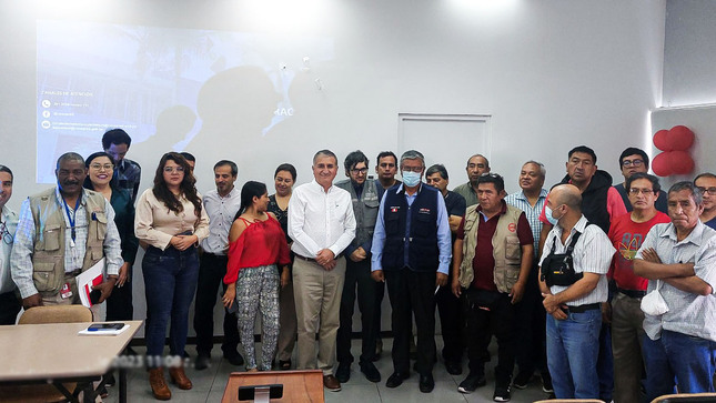 Brindamos charla sobre medidas de prevención y reducción del riesgo de desastres a servidores del irtp