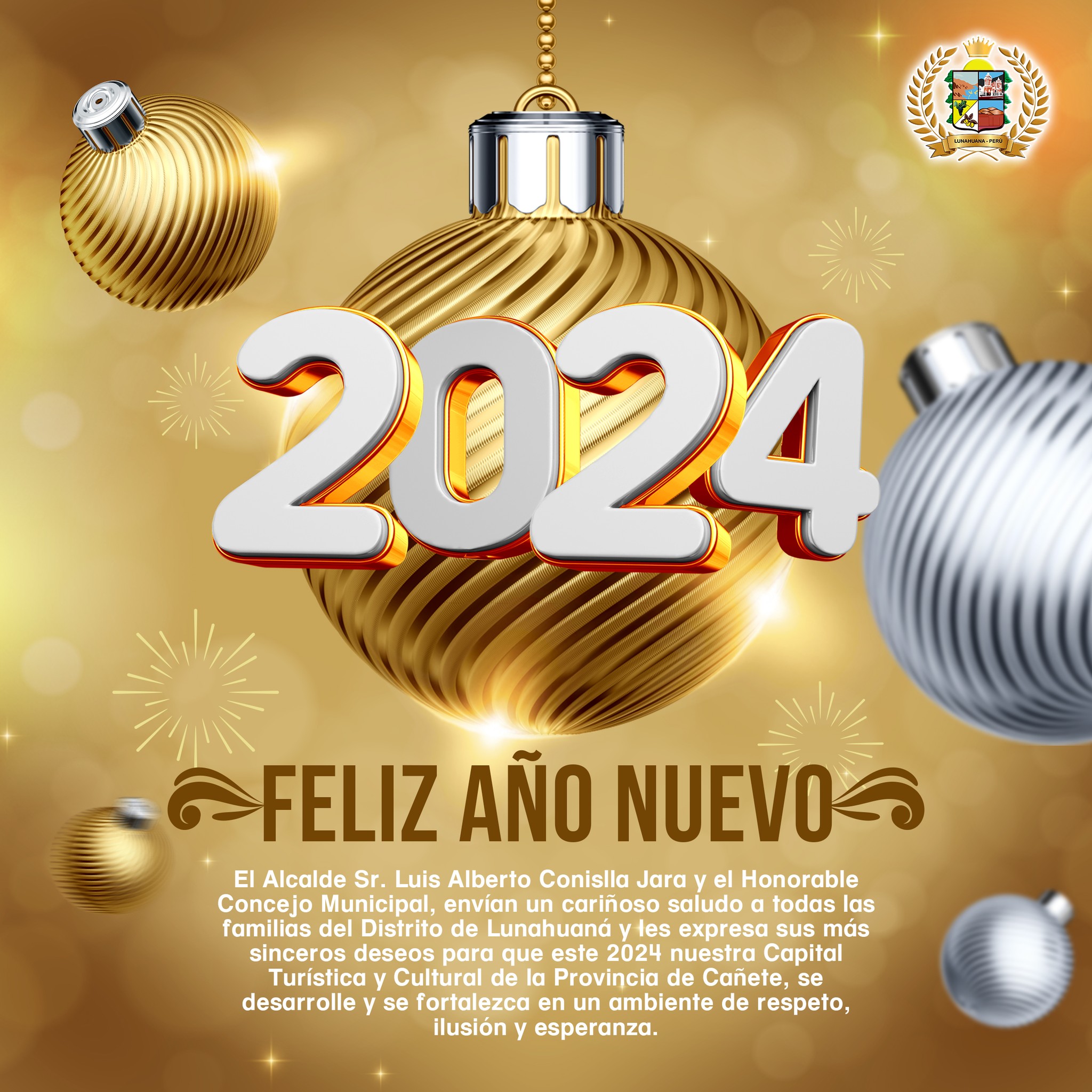 #FelicesFiestasDeAñoNuevo2024
#Lunahuana2024