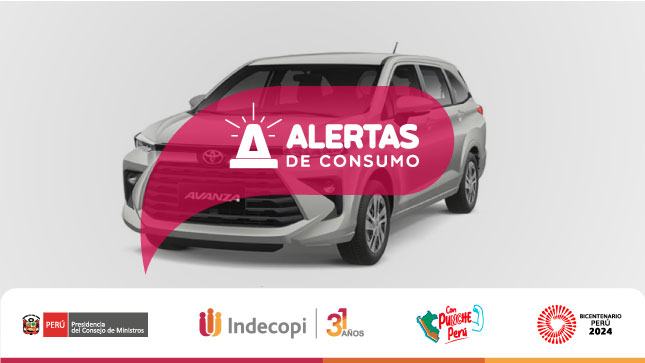 Vehículos Toyota Avanza del 2022 presentarían defecto en la viga lateral de la puerta del copiloto