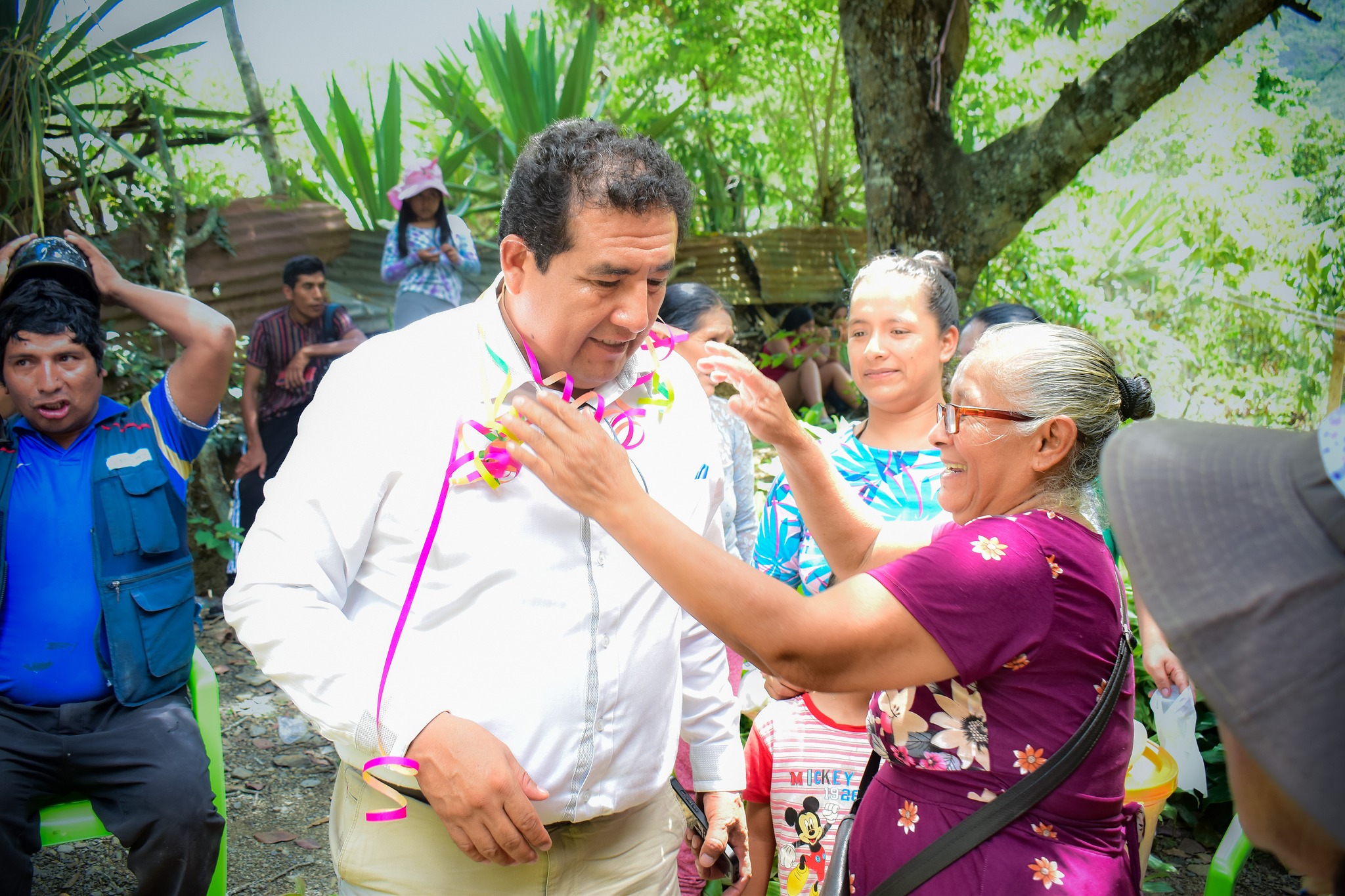Inauguración del proyecto de saneamiento en Serranuyoc Bajo