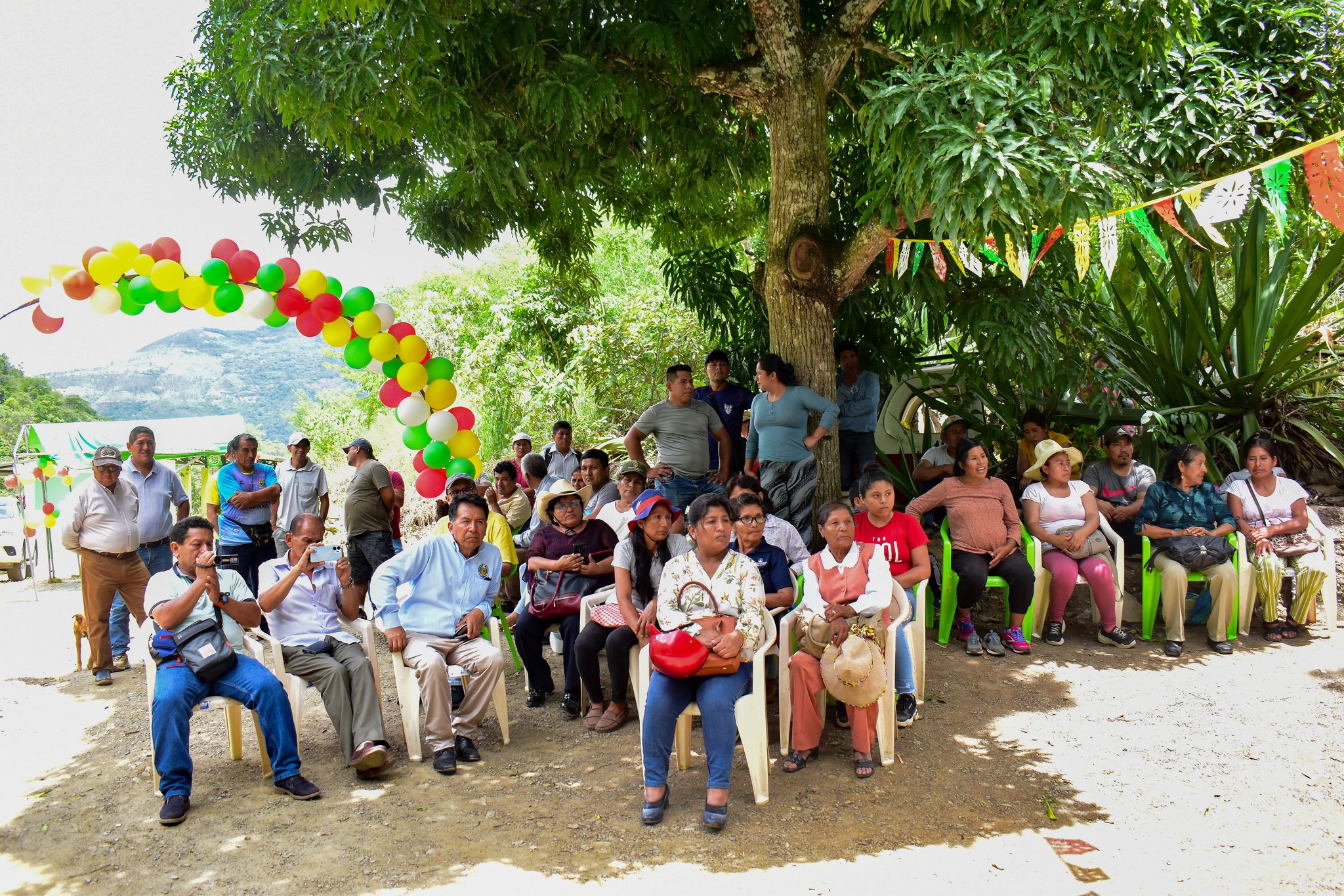 Inauguración del proyecto de saneamiento en Serranuyoc Bajo