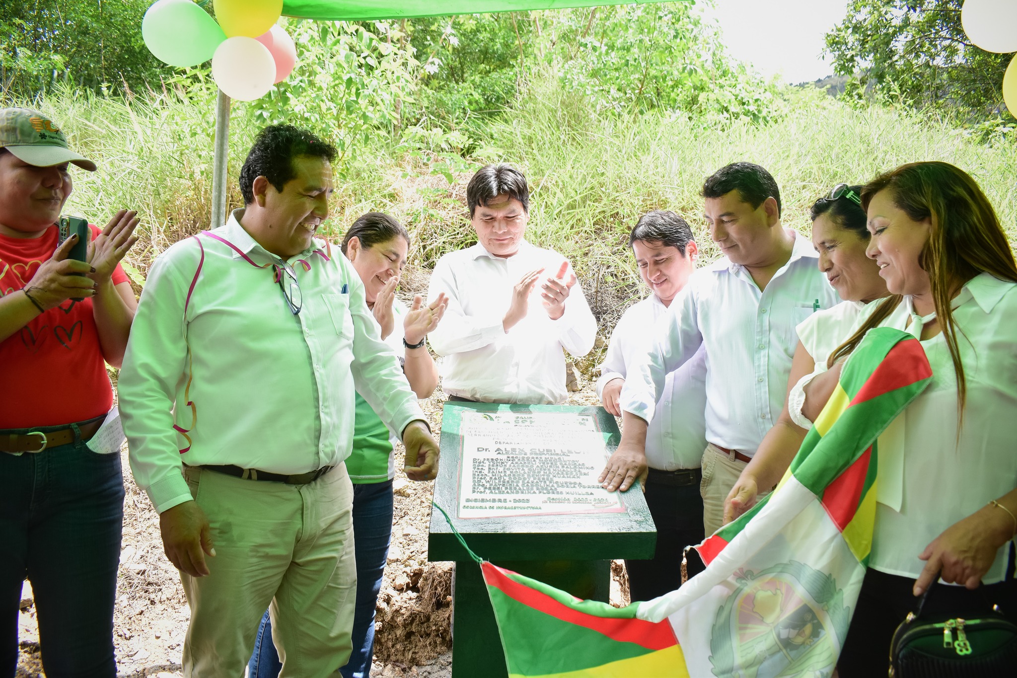 Inauguración del proyecto de saneamiento en Serranuyoc Bajo