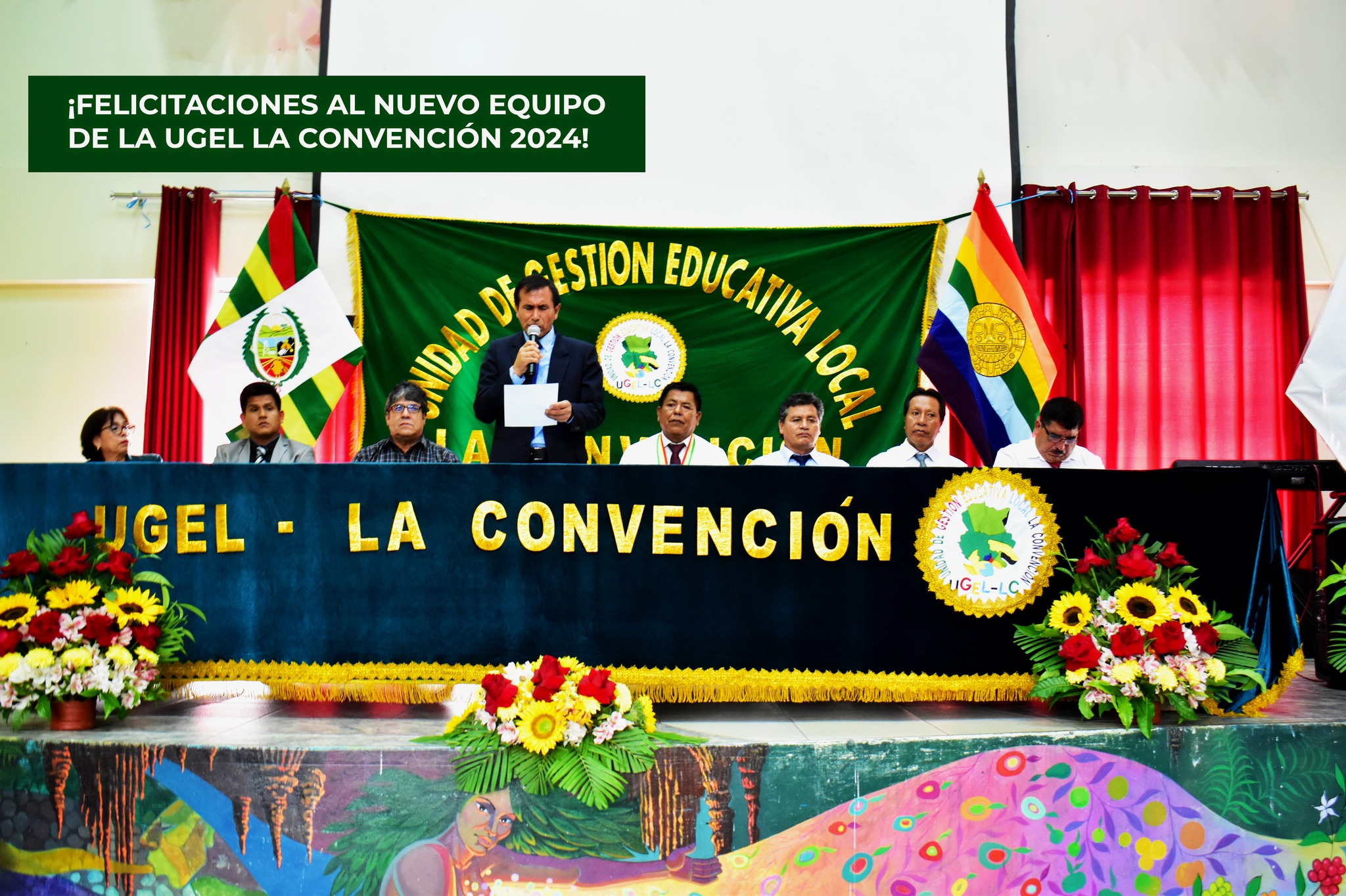 Municipalidad saluda la nueva gestión de la UGEL y augura éxitos en beneficio de la educación en la provincia