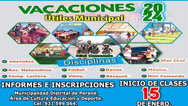 VACACIONES ÚTILES 2024