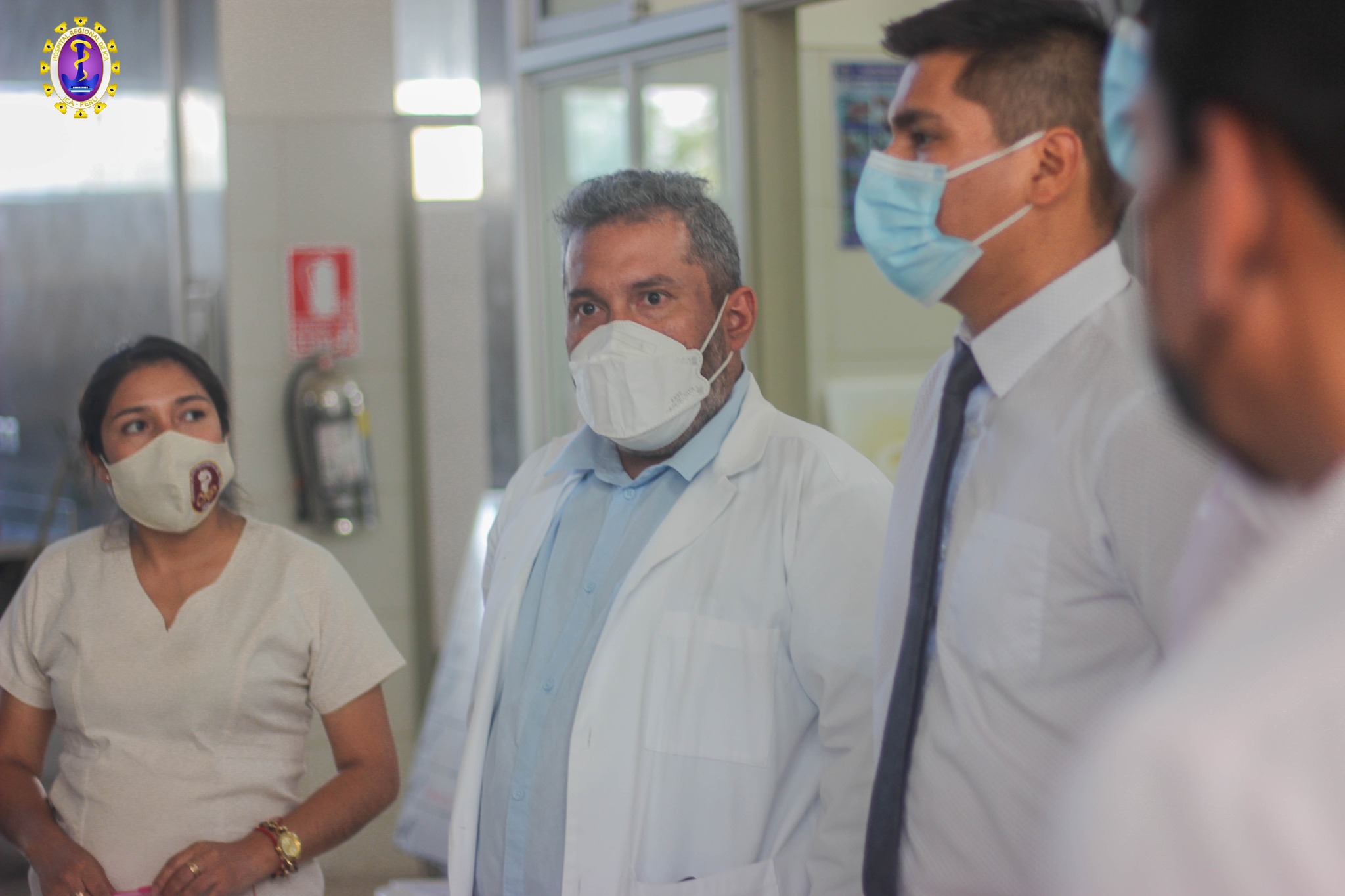 Equipo directivo continúa realizando visitas inopinadas a los departamentos del hospital