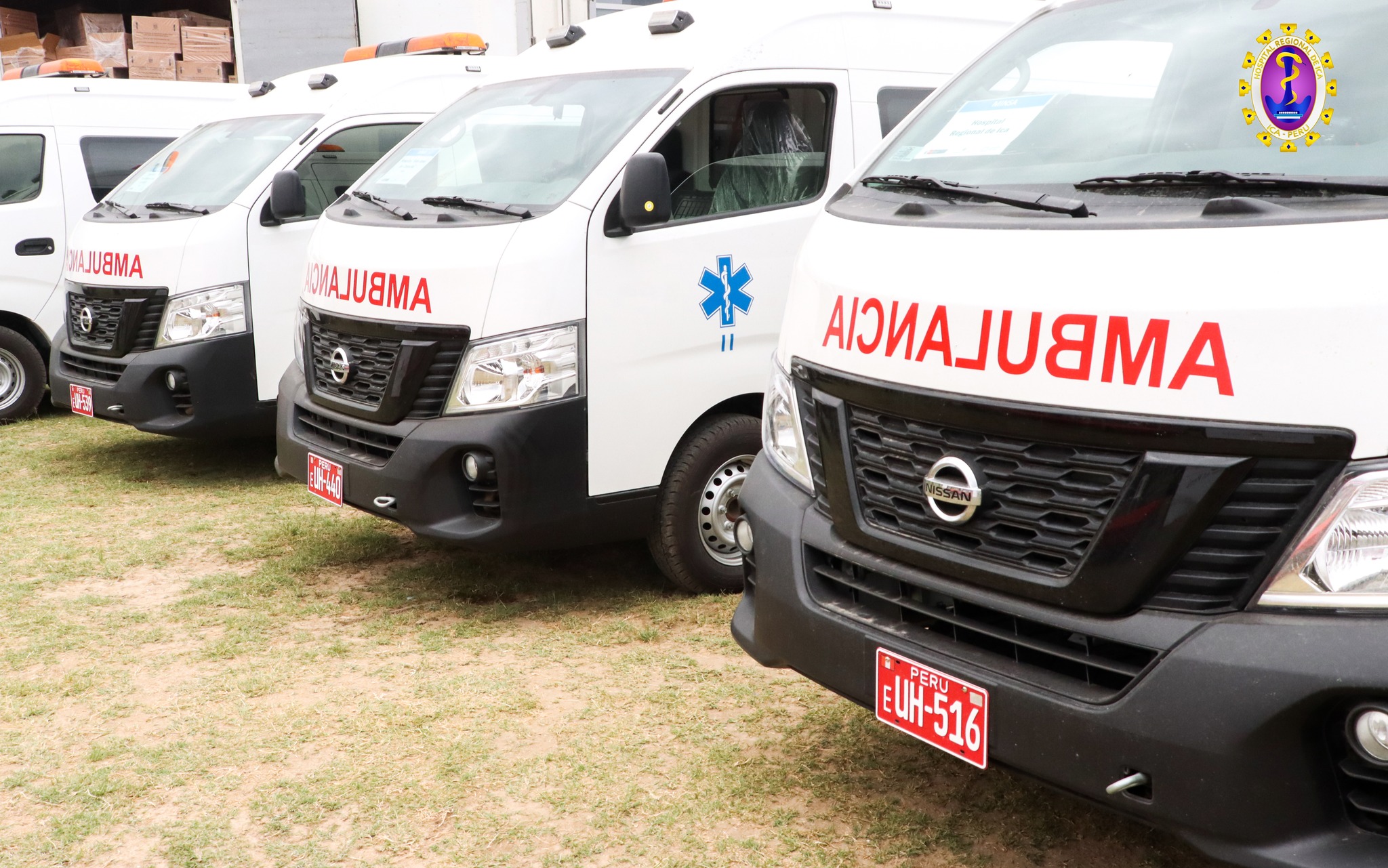 Hospital Regional de Ica recibe ayuda humanitaria por parte del Gobierno Central