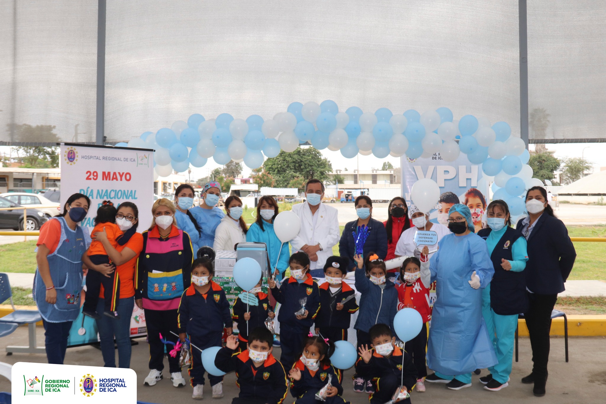 Hospital regional conmemora el Día Nacional de la Vacunación