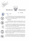 Vista preliminar de documento RM N° 01267-2023-DE (Pasar a la situación militar de retiro, por renovación al Tte Crl. DEL GUZMAN A.)