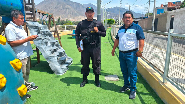 Asesor legal de la comuna constata sustracción de cables de energía en el bulevar "La Familia"  