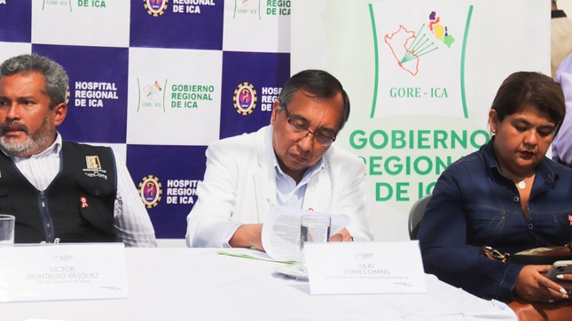 Hospital Regional de Ica se beneficiará con la instalación de gas natural