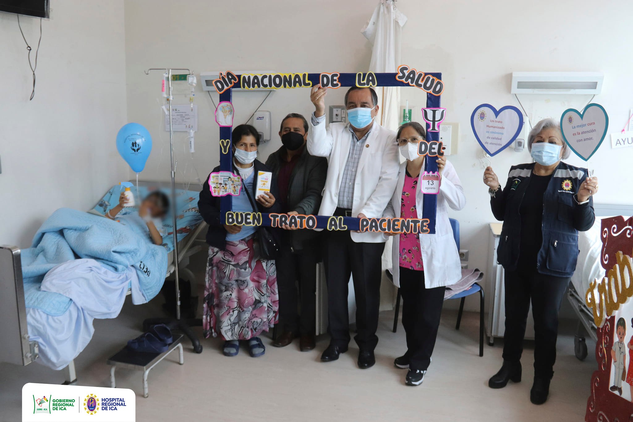 Hospital Regional de Ica realiza actividades por Día Nacional de la Salud y el Buen Trato al Paciente