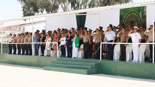 Presidenta de la Corte participó de presentación de nuevo jefe de la Región Policial de Piura