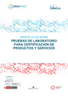 Vista preliminar de documento Anexos a las Bases Pruebas de Laboratorio para Certificación de Productos y Servicios