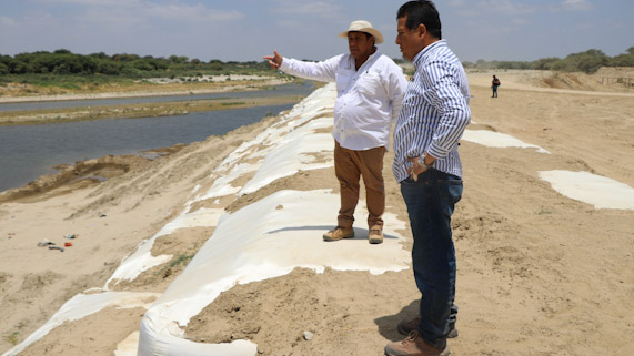 GORE culmina 16 intervenciones en cuencas de los ríos Chira y Piura