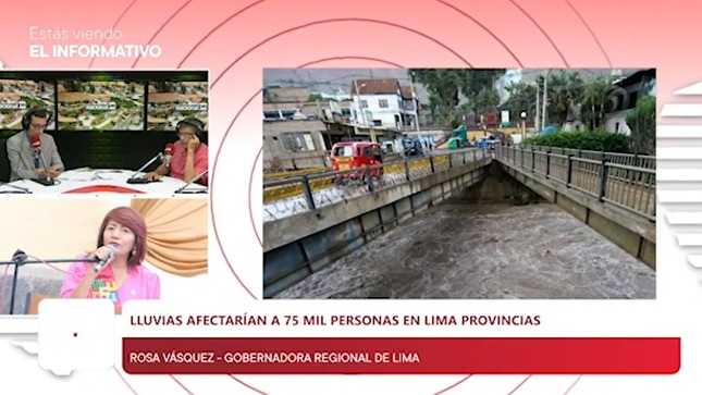 Rosa Vásquez exige verdaderas obras de prevención y no actividades de contingencia para afrontar la emergencia