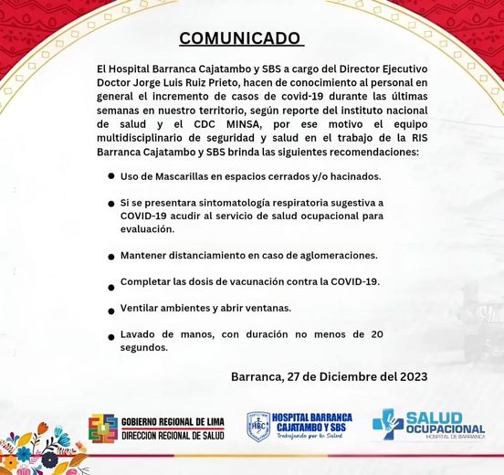 comunicado