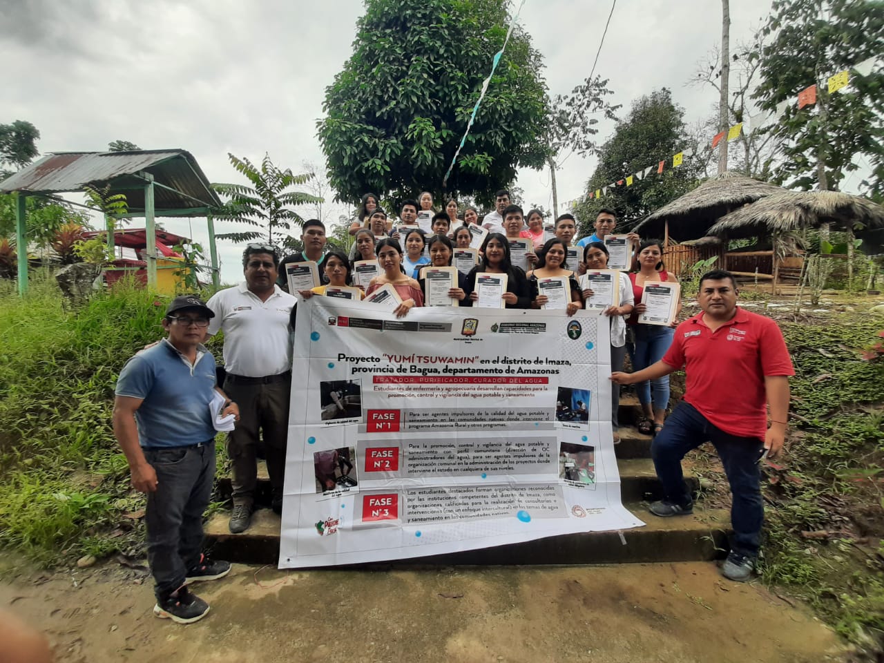 Sector Vivienda capacita a jóvenes en el cuidado del agua en zonas rurales de Amazonas