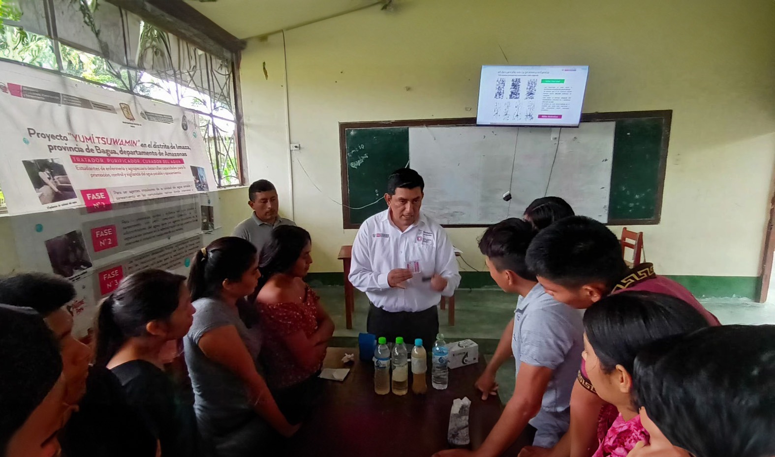 Sector Vivienda capacita a jóvenes en el cuidado del agua en zonas rurales de Amazonas