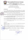 Vista preliminar de documento RESOLUCION DE ALCALDIA N° 0215-2023-MDV