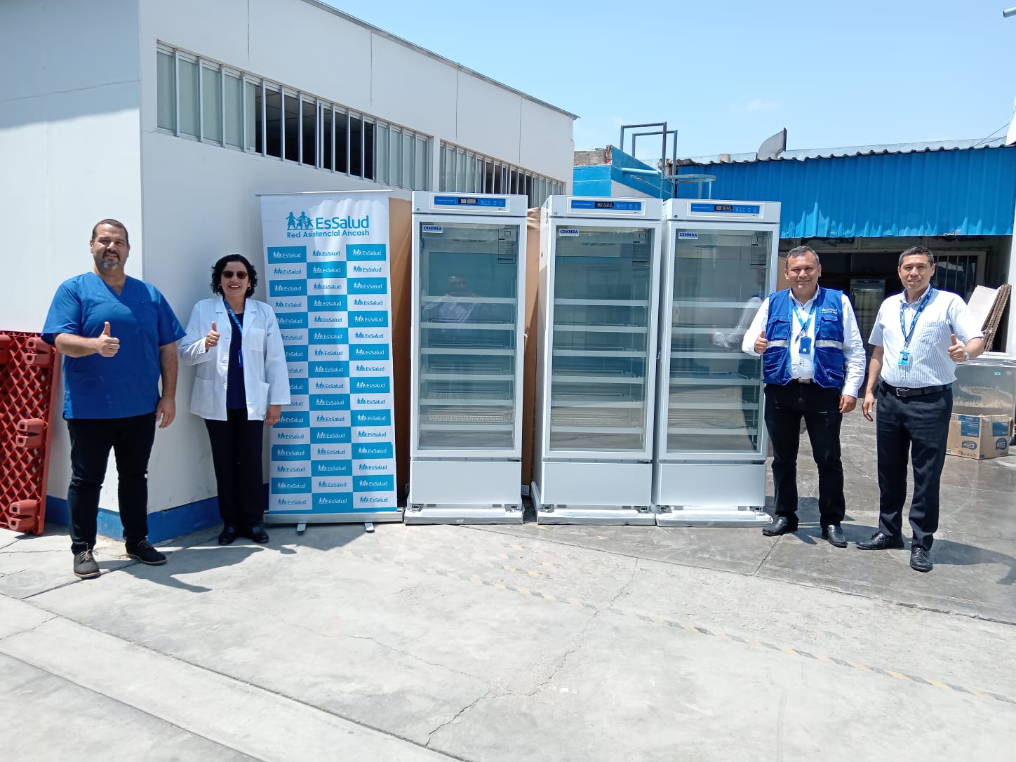 EsSalud Áncash adquiere refrigeradoras para conservación de insumos de farmacia y laboratorio